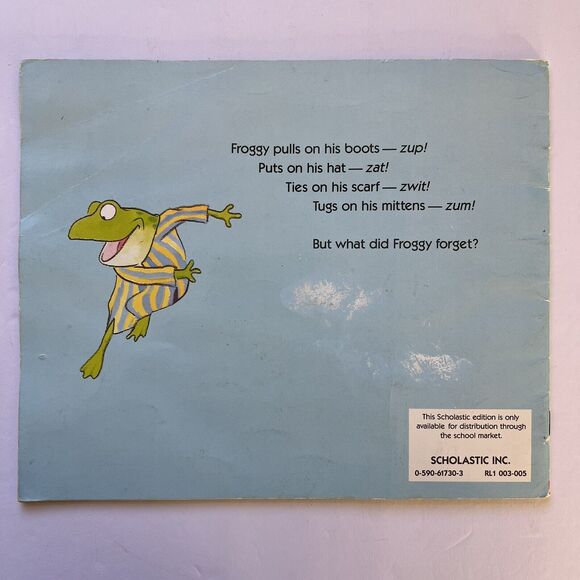 Froggy Childrens Books Set of 4 Paperback Sleepover Gets Dressed Bakes a Cake - Picture 10 of 13